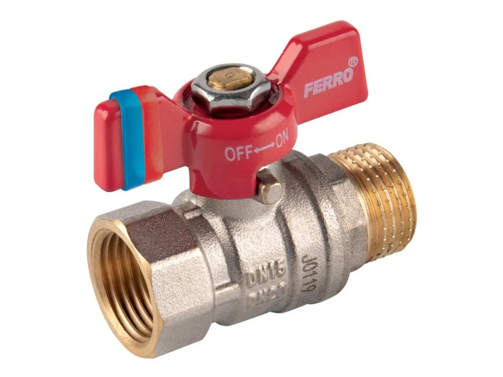 kulový kohout, motýlek ŠM G1/2" Objednat Nyní