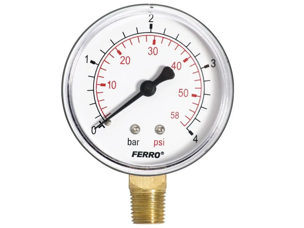 Manometr 63mm 1/4" Radi l 0-4 bar Speciální Cena