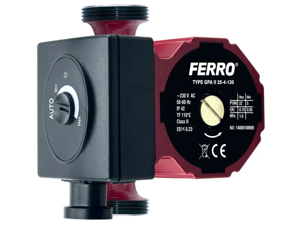 Sezónní Sleva Novaservis oběhové elektronické čerpadlo FERRO 25-40/130mm, W0603