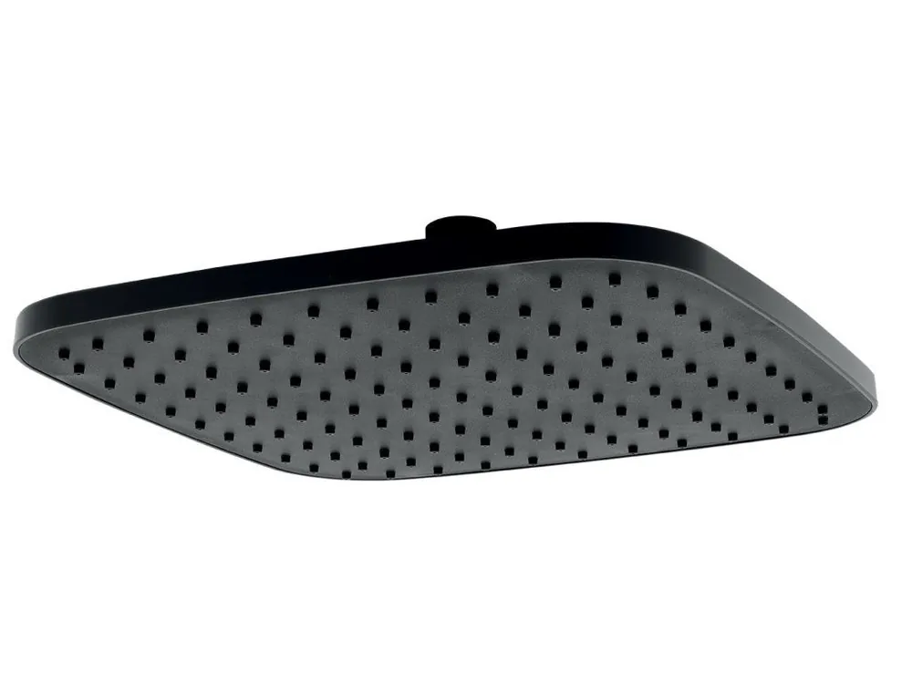 Pevná sprcha 230 x 230 mm, černá Finální Výprodej