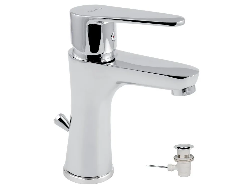 Umyvadlová baterie s výpustí Titania Fresh chrom Finální Výprodej