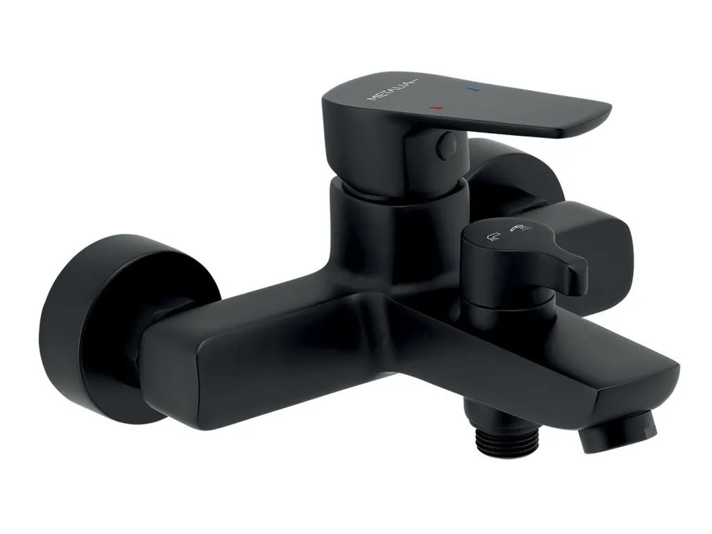 Akční Nabídka Vanová baterie bez příslušenství 150 mm METALIA 58, černá