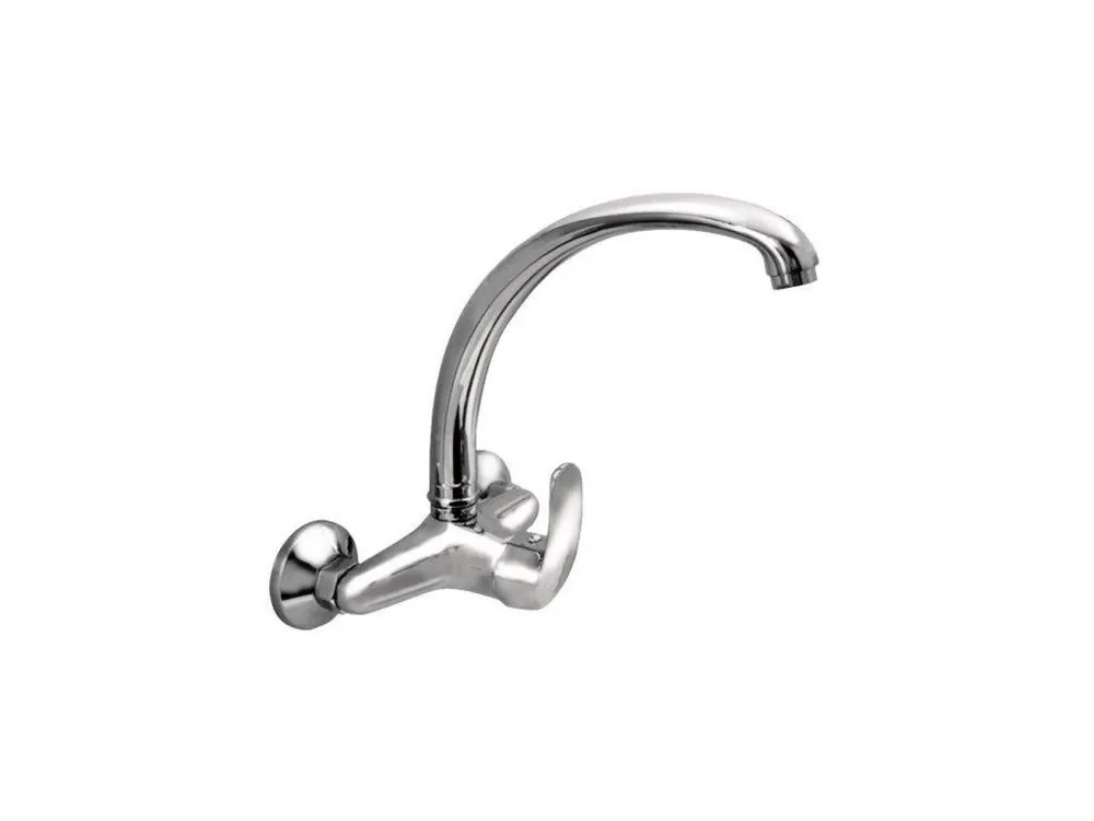 Dokud Zásoby Vydrží Sagittarius dřezová nástěnná baterie rozteč 150 mm "U" ZORA ZR3115/U, rozteč 150 mm, chrom