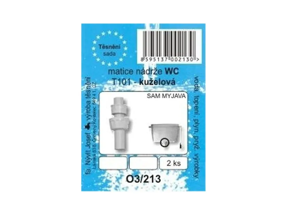 SADA - těsnění k WC T101 - kuželová - O3/213 Výprodej
