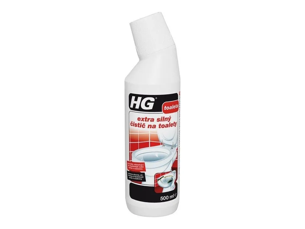 HG extra silný čistič na toalety 0 5 l Top Prodej