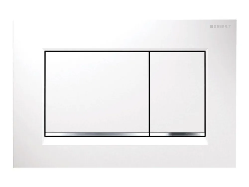 Geberit ovládací deska SIGMA 30, 115.883.KJ.1 bílá/chrom lesk Horká Nabídka